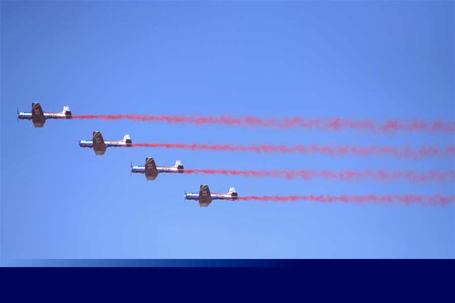 CHINA-JILIN-CHANGCHUN-PLA AIR FORCE-70TH ANNIVERSARY-CELEBRATIONS (CN)